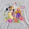 Disney Princess Childrens/Kids Snow White Pocahontas Sleeping Beauty Heather Hoodie
