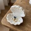 Decorative Jewelry Storage Tray Multi-function Jewelry Organizer Shell Trinket Box  Office