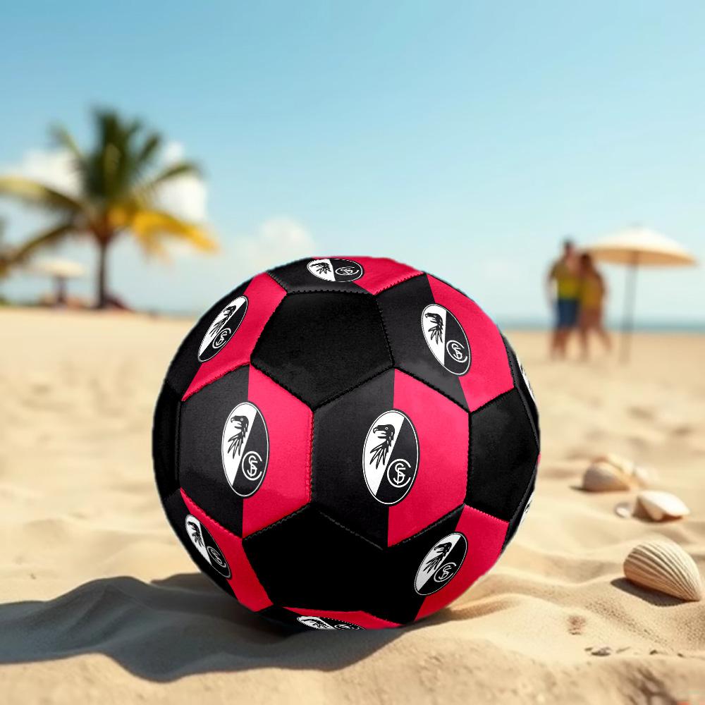 SC Freiburg Soccer Ball Colorful All Ages Machine Stitched PVC Competition Ready Durable High-Bounce.SIZE5