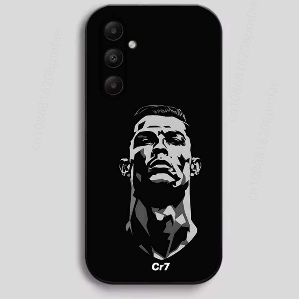 Футбольный чехол C-CR7 R-RonaldoS-S для Samsung GalaxyA20,21,,40,41,51,71 Ультразащитный корпус