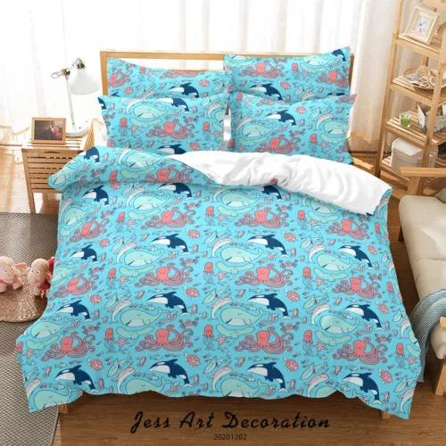 Comforter Whale Bed Decoration First Choice Gift Suitable For Children Boys Girls And Adults Soft Warm And Breathable