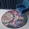 Ethnic Carpets Round Bohemian Mandala Rug Children's Rug For Girl Room Large Floor Mat For Round Coffee Table Living Room