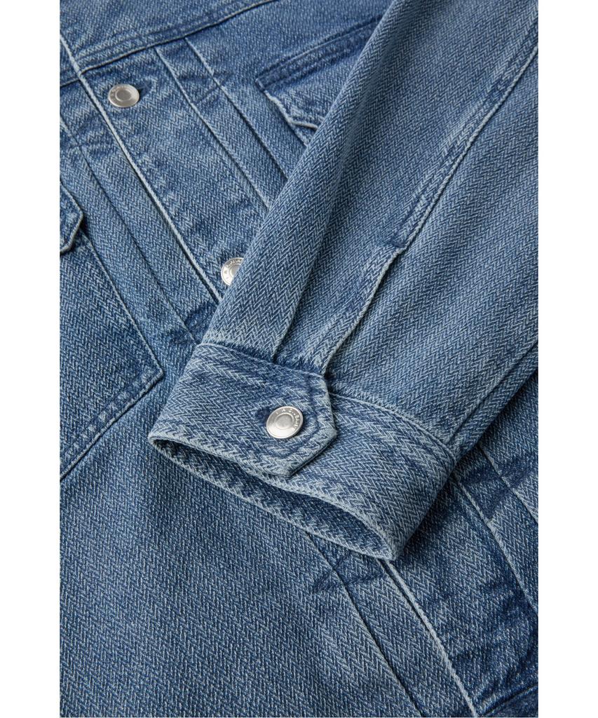 Iro Cassine Washed Denim Trucker Jacket Irjas26007Bux