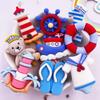 10PCS Resin Colorful Big Cartoon Lighthouse Swimsuit Ship Bear Captain Flatback Stone Figurine Scrapbook DIY Embellishment Craft