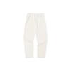 Anta Solid Color Logo Label Drawstring Design Loose Cuff Pants Women Pants Off-White 962238742-6