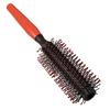 Plastic Handle Curly Hair Styling Round Bristles Brush Comb Rolling Style
