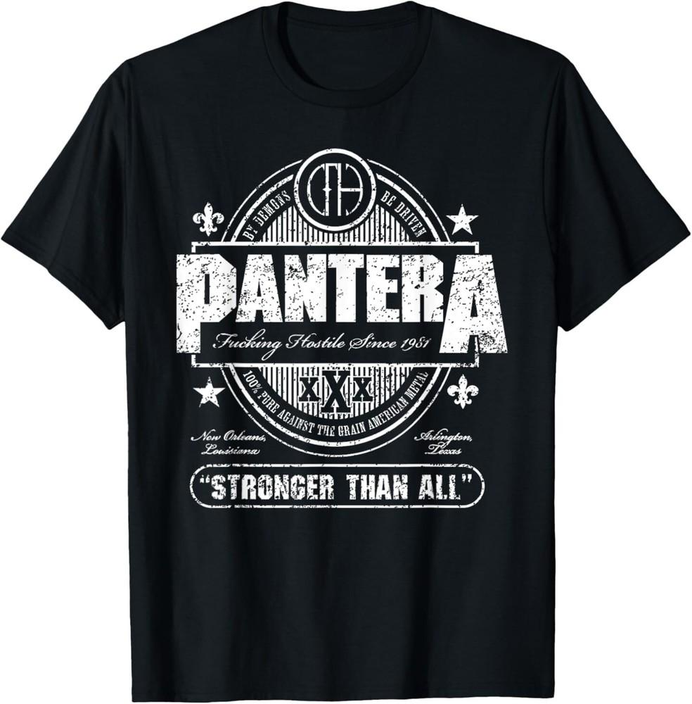 Официальная футболка Pantera Stronger Than All с подставкой для пива