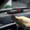 Автостайлинг Временная парковочная карта Номер телефона Табличка с номером телефона Для Mazda 3 6 CX5 2 CX3 CX9 MX5 RX8 Axela Demio MS CX5 Axela Demio Atenza