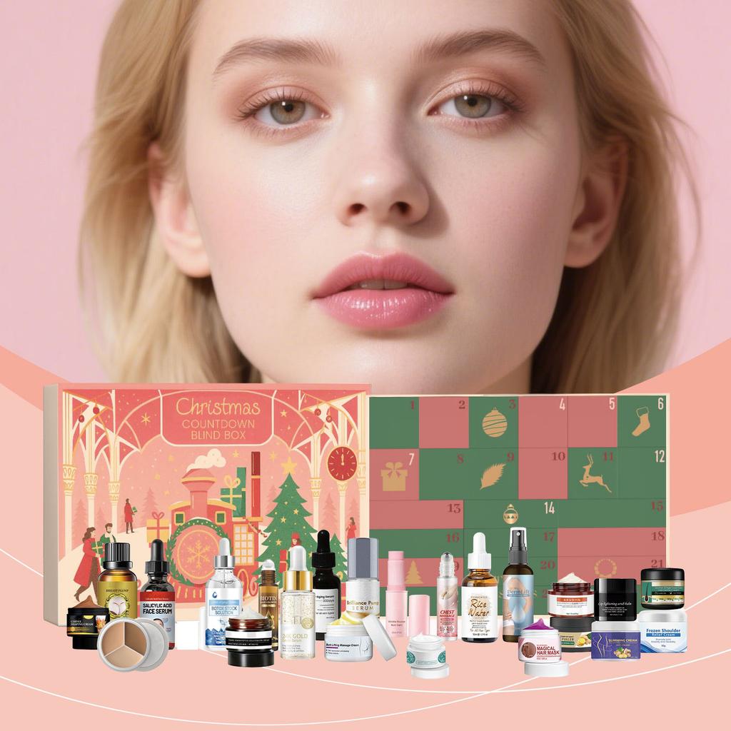 Рождественский бьюти-календарь-сюрприз: Красота, Увлажнение И Укрепление Уход Сюрприз,245МЛ,341Г