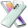 Case - Phonillico - Samsung Galaxy A73 5G - Soft Silicone - Ultra Thin - Transparent