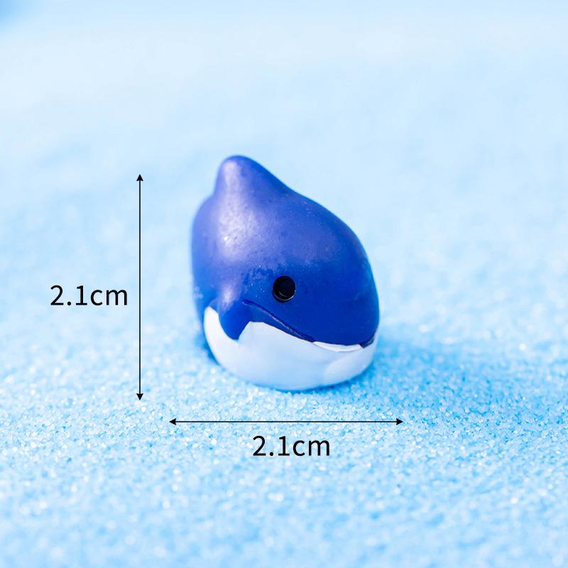 Creative Resin Ocean Animals Dolphins Qctopuses Jellyfish Figurine Landscape Ornaments Home Decorations Aquarium Fish Tank