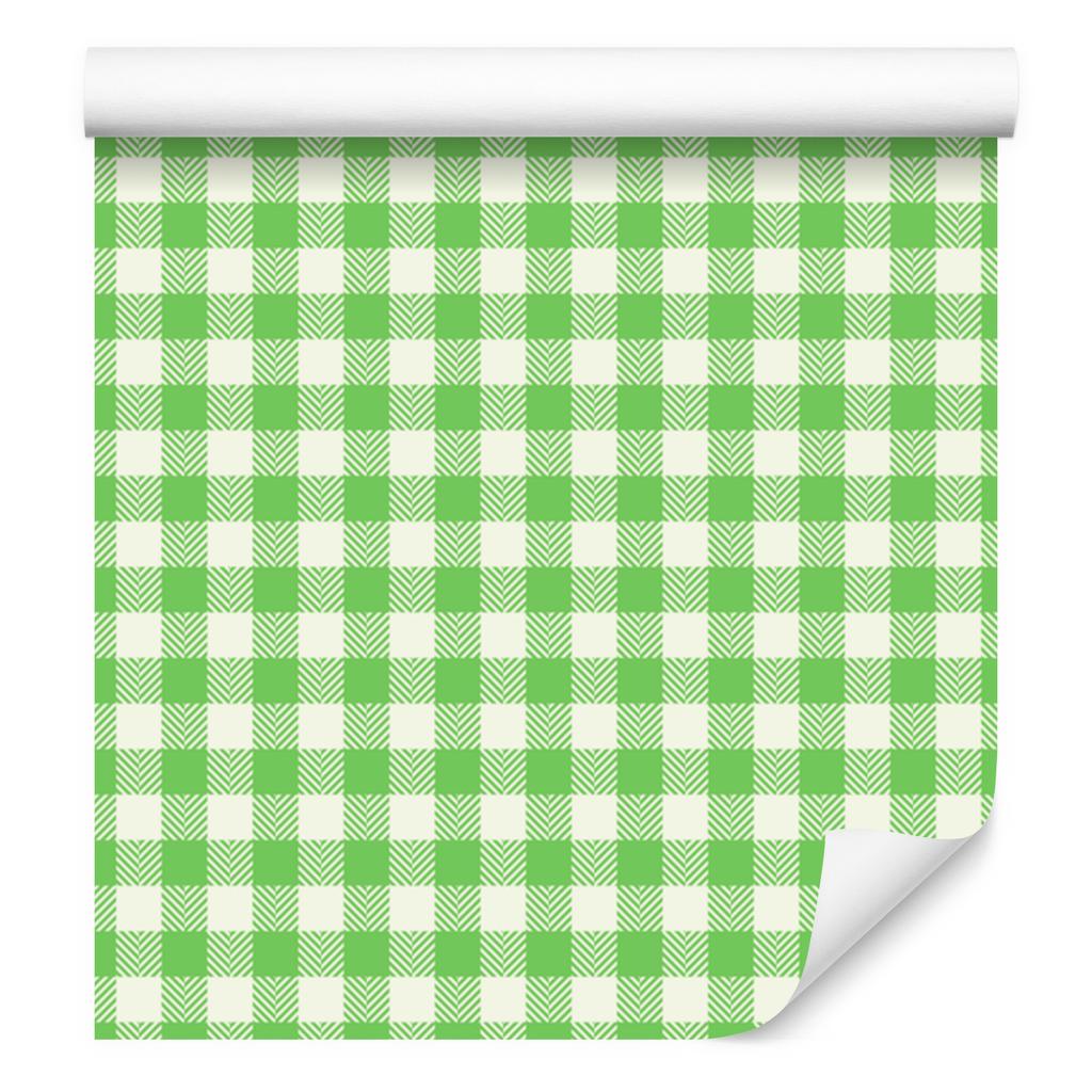 Mint and lime fabric pattern wallpaper for living room and bedroom 50x1000