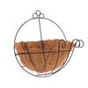 Flowerpot Iron Coco Coir Liner Hanging Diy Garden Hanging Planters Wall Baskets Half Round Plant Holder Case Home Decoration