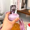 Бутылка для воды летняя простая большая емкость стакан для воды портативная с трубочкой космический стакан портативный для мужчин и женщин милый с большим животом стакан для воды