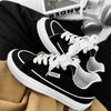 Canvas Shoes Men's 2025 New Summer Platform Breathable Black Board Shoes Men's Versatile Niche Sports and Leisure Shoes