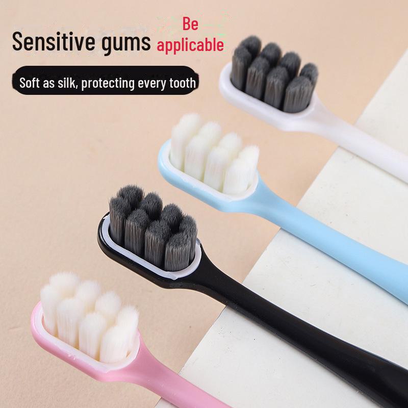 Ультразвуковая зубная щетка с мягкой щетиной для взрослых и беременных женщин - 10 000 щетинок, 8 сменных головок