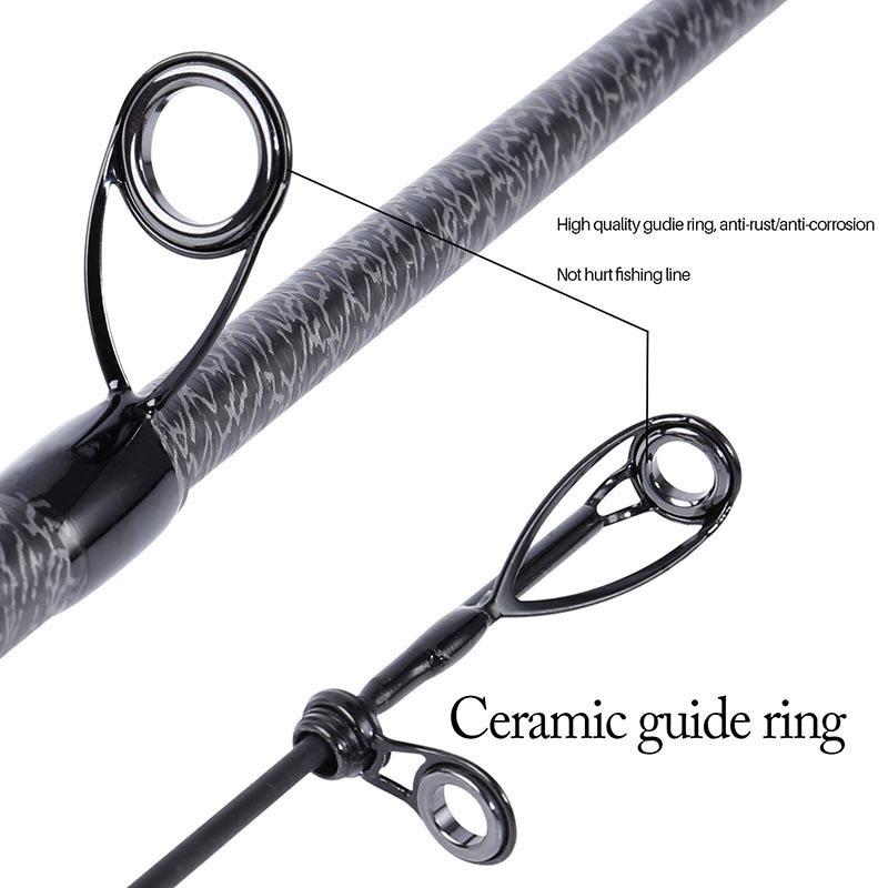 Углеродная спиннинговая удочка 1,8-3,0 м, телескопические портативные удочки, инструменты для рыбалки на приманку