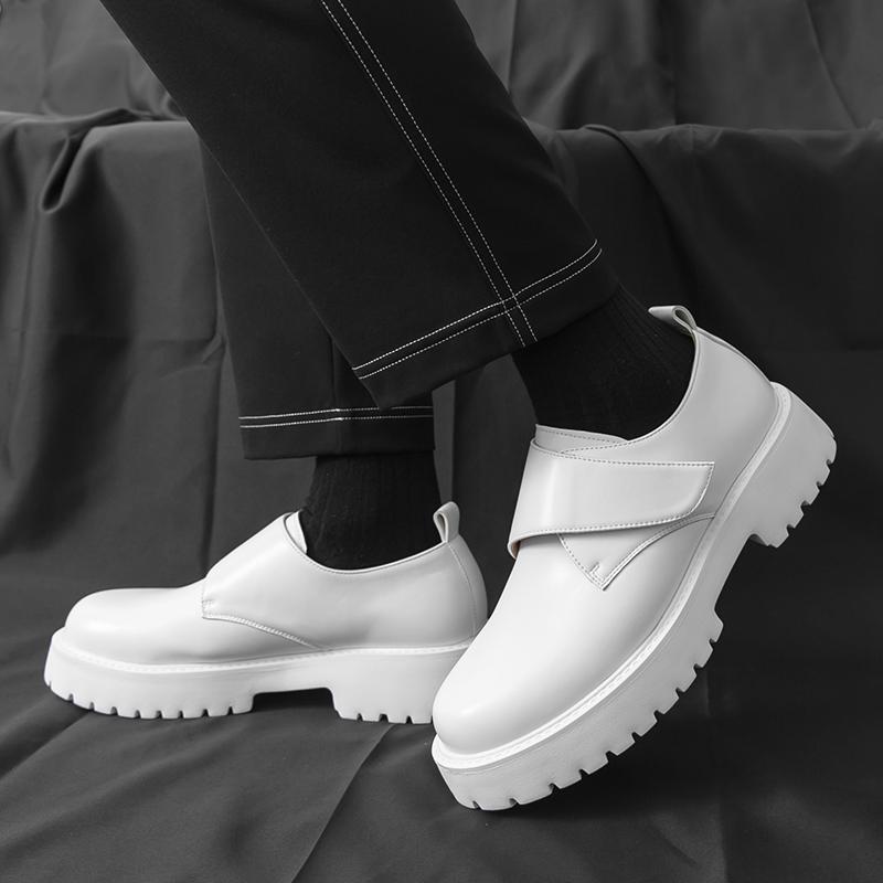 Fashion Men All-match Business Footwear 2025 New Men's PU Leather Loafers Slip-On Comfortable Casual Shoes Breathable Male Walking Shoes