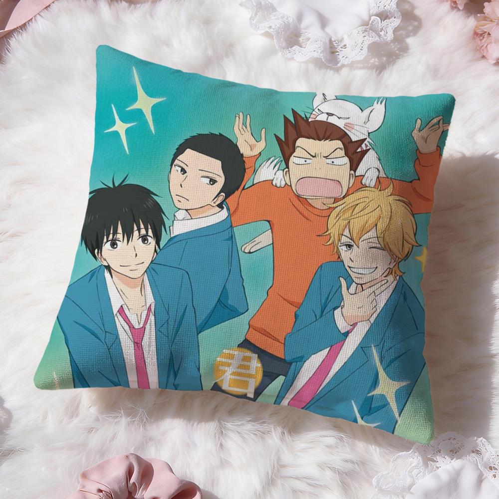 Kimi Ni T-Todoke Аниме Наволочка Премиум Комфорт Двусторонняя Наволочка для Подушки - Дизайн «Два в Одном» для Любой Комнаты и Салона Автомобиля