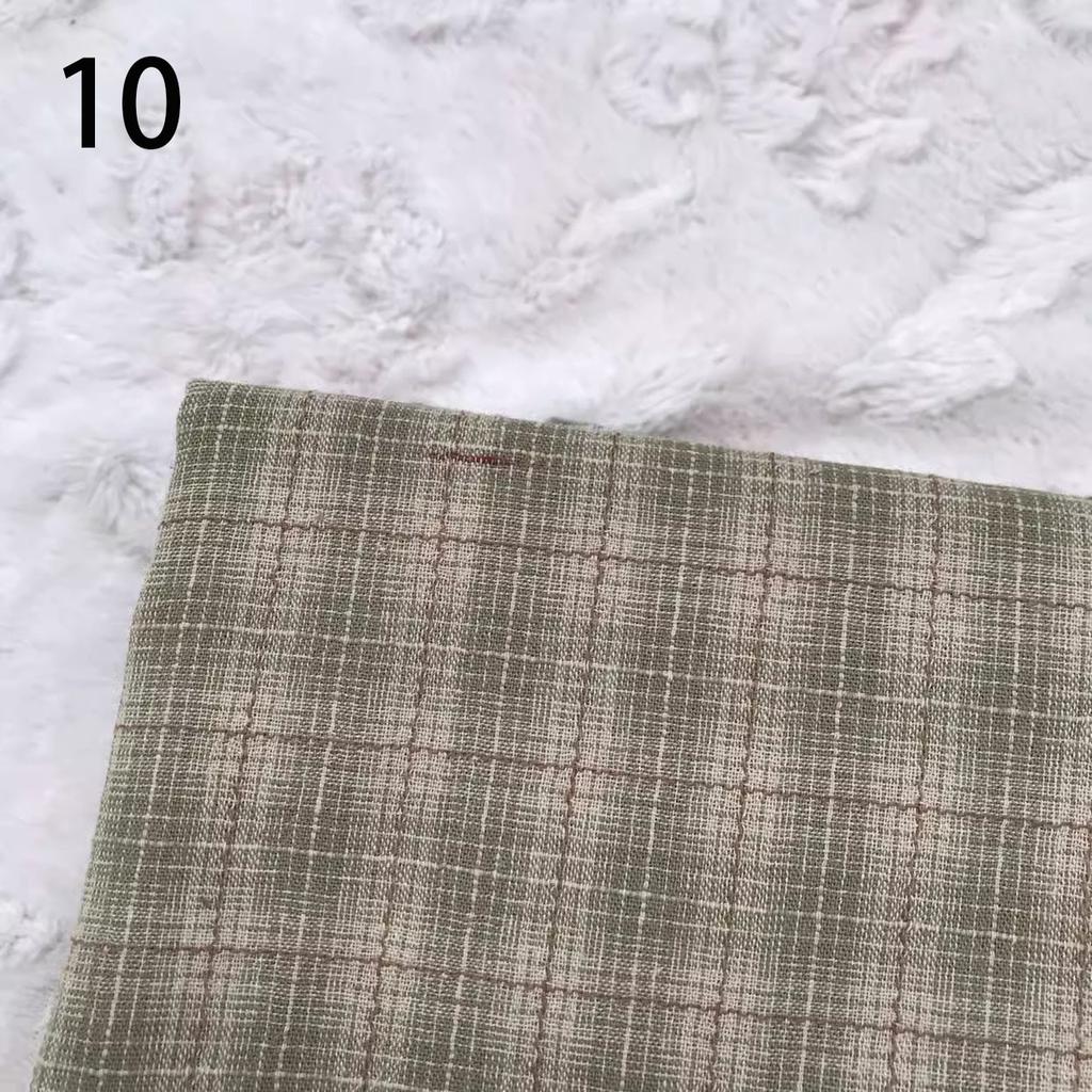 Сделай сам Япония Маленькая группа ткани Ткань, окрашенная пряжей, для шитья Ручная работа Лоскутное шитье Квилтинг Клетка Полоска Горошек Случайный 1 стиль/лот