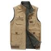 Plus 9xl Vest Man Cotton Double Sides Tactical Vest Many Pockets Sleeveless Jacket Chalecos Para Hombre Coat Men