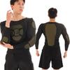 Protective Body Armor Skiing Football Rugby Basketball Goalkeeper Training With Shoulder Waist Hip Pads