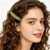 Simulated Pea Asparagus Hairpin Female Funny Creative Side Clip Niche Fun Vegetable Styling Hairpin