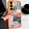 Летний пляжный коллаж Чехол для Samsung A18 A57 A37 A27 A17 A56 A36 A26 A16 A55 A54 5G S21 S22 S23 S24 S25 FE S26 Ultra Ударопрочный бампер