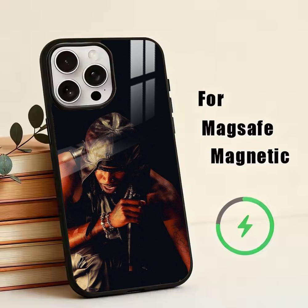 Чехол rage Playboi Carti для iPhone 17, 16, 15, 14, 13, 12, 11 Plus, Pro, магнитный, для беспроводной зарядки Magsafe