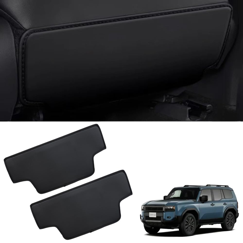 SerYanHui Подходит для Toyota Land Cruiser 250/300 серии Защита от пинков, Защитный коврик для заднего сиденья,