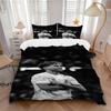 3Pcs Football Player Celebration Bedding Sets For All Sizes New 3D Printed Bed Cover Comforter Duvet Cover Pillowcase Bedroom Decoration
