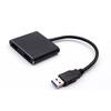 USB 3.0 на HDMI USB на двойной HDMI Конвертер Один на два 1080P USB на HDMI Адаптер Алюминиевый сплав Расширенный Конвертер