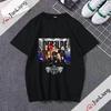 Happy Fashion Tshirt La Line Mens and Womens Style Street Tshirt Crewneck Casual Top Fashion Street Camisetas