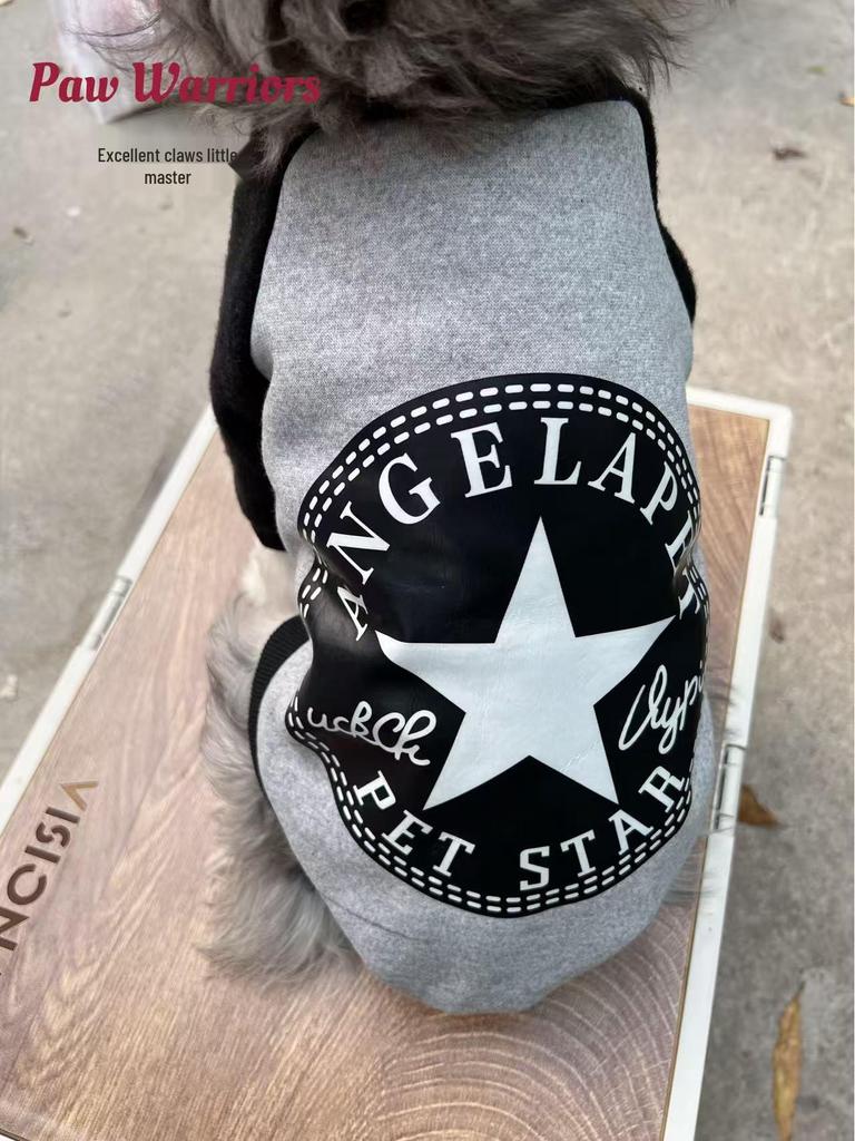 Большой флисовый свитер для собак на осень/зиму - Подходит для пуделей, ретриверов, шнауцеров, корги, бишонов и тедди.