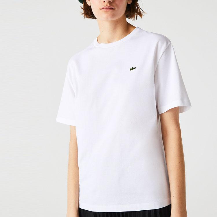 LACOSTE SS22 T Shirt Unisex White TF5441-115725-001