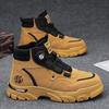Autumn and Winter High-top Martin Boots Men's Outdoor Casual Tooling Locomotive Shoes Men's New Trendy Shoes