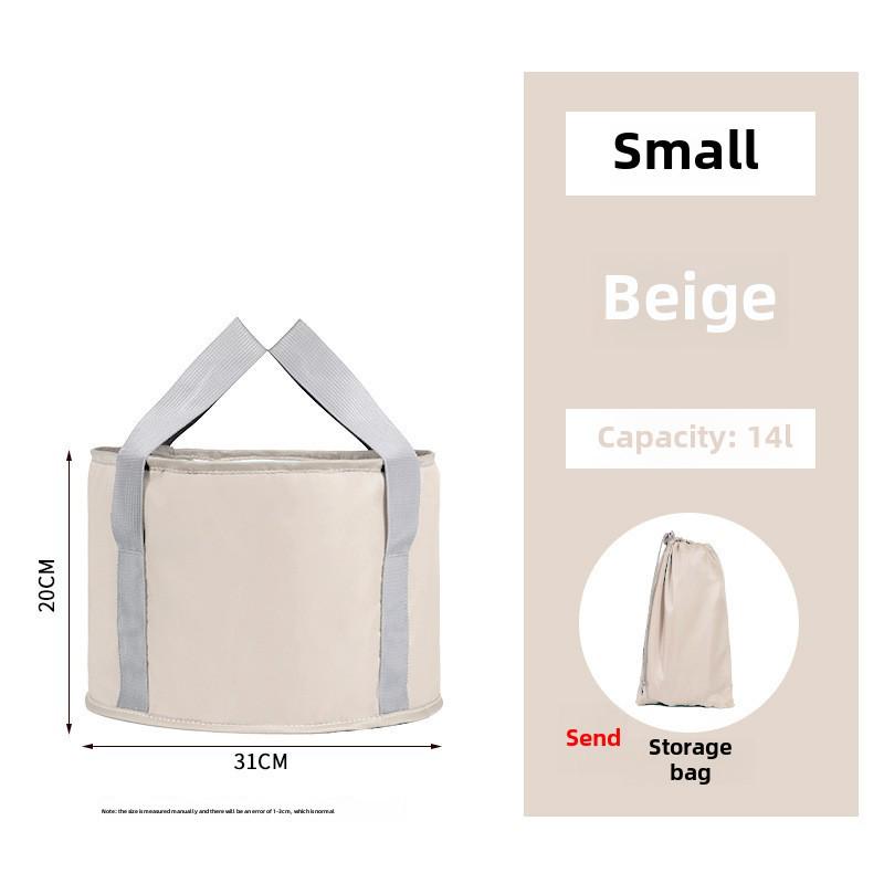 Складная дорожная ванночка для ног: Портативный, изолированный, сверхглубокий дизайн для защиты икр; Универсальное решение для домашних ванночек для ног.