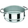Panier Vapeur - Lacor - 32424 - Inox - 24 Cm - Capacité 3,5 L - Adaptable 20 Cm