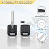 46 Chip Transponder Ignition Car Key Replacement for Nissan Altima Titan Frontier Quest Maxima Rogue Infiniti FX35 FX45, New Uncut, Locksmith Required