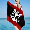 Cardiff City Afc Crest Beach Towel, Quick-drying, Easy to Care for, Use for Both Fitness and Beach Vacations,Sports Essential Fan Gift