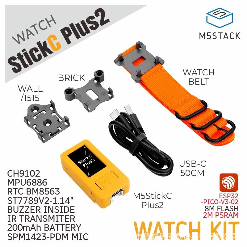 M5StickC-Plus2 IoT Смарт-часы Набор для разработки