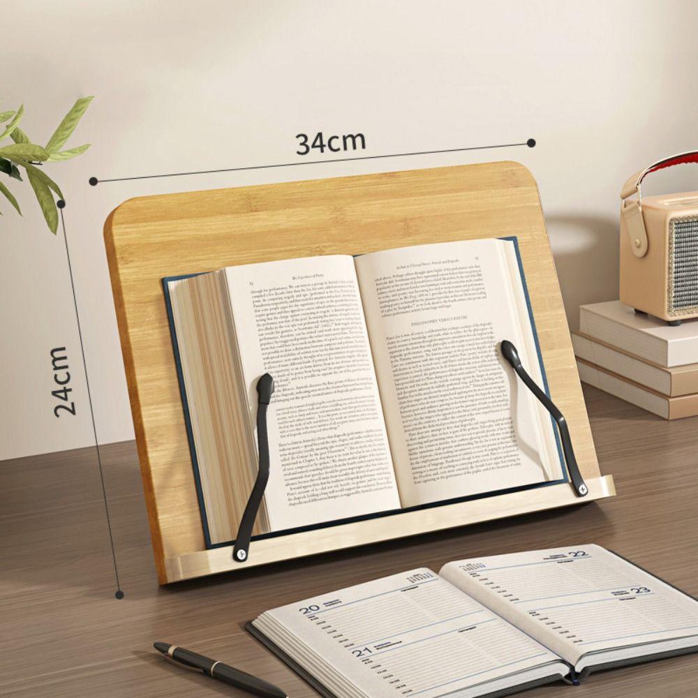 Comfortable Reading Reading Holder 8 Adjustable Tilt Angles Cookbook Bracket  Study Room