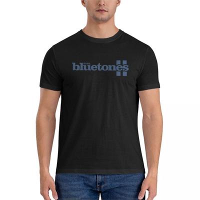 Новая хлопковая футболка мужская The Bluetones Приталенная футболка мужские смешные футболки однотонные футболки корейская мода