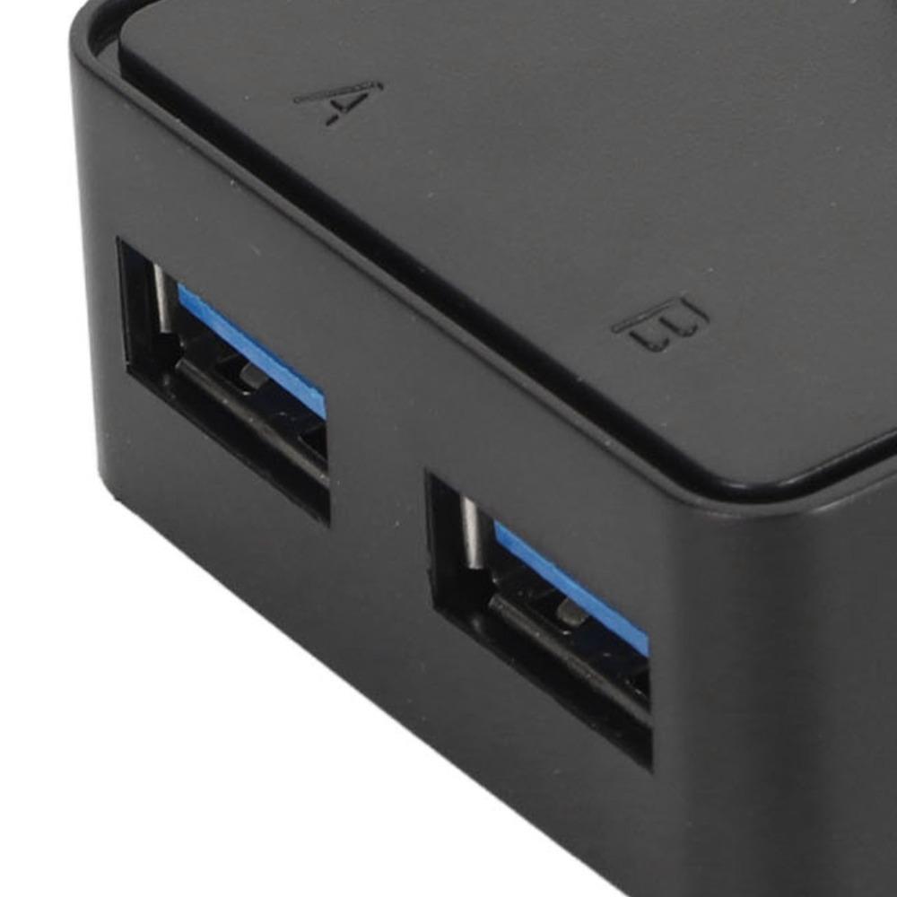 Plug and Play USB KVM Switch 2 in 1 Out/ 1 in 2 Out USB Switch Selector  Scanner