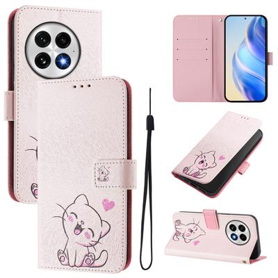 Чехол-книжка из искусственной кожи с рисунком милого кота для Oneplus 9R, 8T, Nord CE2 5G, Nord 2T, Nord N300, Oneplus 11 12...