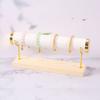 Bracelet Display Stand Elegant Jewelry Organization Wooden Base Bangle Watch Storage Holder for Home