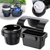 Car Window Rack Organizer Box with Cup Holder Drink Holder Window Phone Slot Hanging Storage Rack for Vehicle