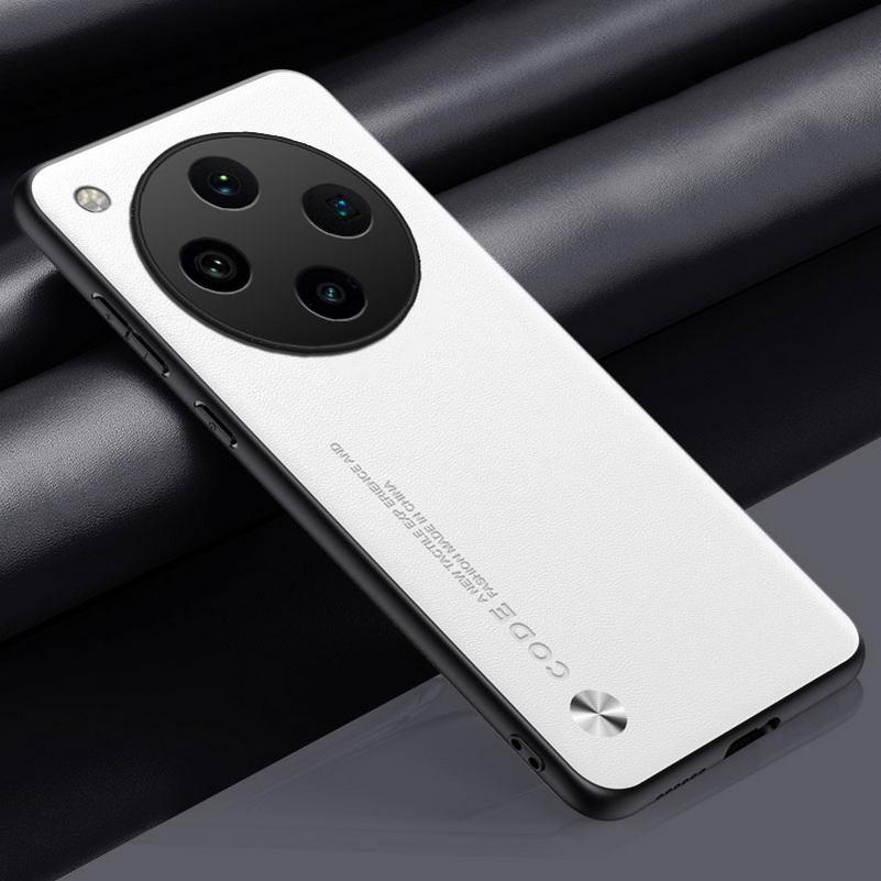 Простой кожаный чехол для OPPO Find X8 Find X7 Ultra X7 X6 Pro OPPO A40 A3X A3 Pro Роскошный жесткий защитный чехол для камеры Fundas