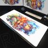 PPokemon Squirtle Computer Keyboard Mats Nonslip Desk Mouse Pad Rubber Anime Accessories xmm Washable Laptop Game Carpet