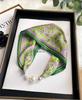 Magnetic silk scarf women's 1116 new scarf autumn and winter high-end neck protection small scarf necklace pearl buckle with shirt
